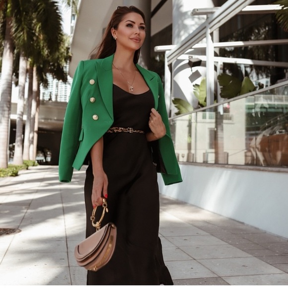 RARE like new WHBM Double Breasted Blazer Sz 4